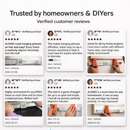 Aligno™ Picture hanger